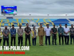 Pemkab Lamongan Dan Stakeholder Menghadiri Peresmian Stadion Surajaya Secara virtual
