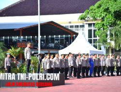 Pimpin Apel Pagi, Kapolres Gresik Tekankan Pengayoman dan Pelayanan Prima kepada Masyarakat