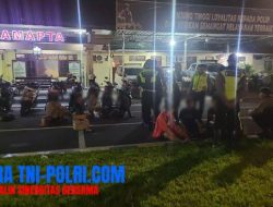 Polisi Bubarkan Balap Lari Pelajar dengan Taruhan Uang Rp 5 Juta di Kota Mojokerto