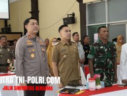 Wakil Bupati Lamongan Pimpin Rakor Lintas Sektor Dengan Didampingi Kapolres Lamongan dan Kasdim 0812/Lamongan