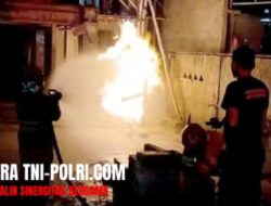 Sumur Bor Bojonegoro Semburkan Api 6 Meter