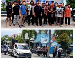 Warga Desa Ngabetan Demo Kantor PDAM Giri Tirta Gresik,Sulit Dapatkan Air Bersih