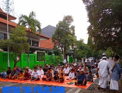 Sholat Idul Fitri di Masjid Baitul Ghaffar Dukuh Kupang Berlangsung Khidmat