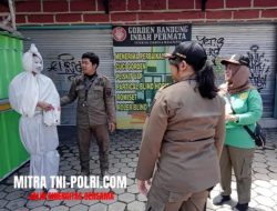 Pocong di Amankan Satpol PP, Gepeng Marak saat Libur Lebaran di Kota Madiun