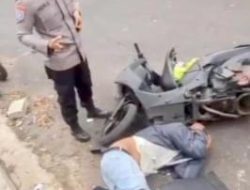 Babak Belur Dihajar Masa, Seorang Pria Diduga Curi Helm Pendaki di Cemorosewu