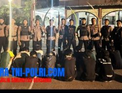 9 Remaja dan 2 Orang Dewasa Diamankan Polisi saat Akan Tawuran di Tambak Wedi Kenjeran