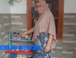 Terekam CCTV Curi Sepatu Bermerek di Teras Rumah Warga Kota Malang
