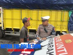 Satlantas Polres Gresik Gelar Penertiban di Jalan Raya, Komitmen Tekan Angka Kecelakaan Lalu Lintas