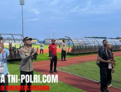 Kapolres Gresik Apresiasi Tertibnya Penonton Laga Semifinal AFC Challenge League Madura United vs Svay Rieng di Gejos