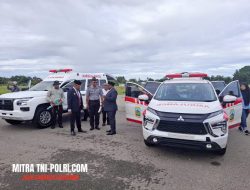 Dorong Layanan Kesehatan Warga Binaan, Lapas Kelas IIB Nabire Terima Bantuan Ambulans dan Kartu Sehat dari Pemprov Papua Tengah.