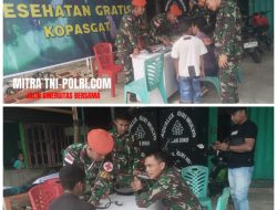 TNI Hadir untuk Rakyat: Layanan Kesehatan Gratis Digelar di Nabire