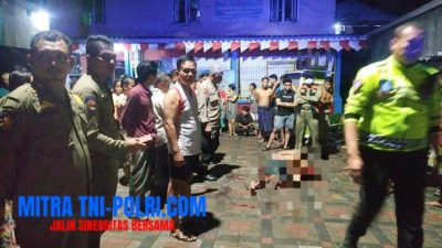 Babak belur di Ikat dan  Hajar Massa Pelaku Maling Motor di Surabaya 