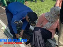 Apes, Kaki Pengunjung Terjepit Penutup Gorong-Gorong di Taman Kilisuci Pare Kediri