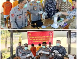 Satresnarkoba Polres Nabire Musnahkan Barang Bukti, Gencarkan Upaya Bersama Berantas Narkoba.