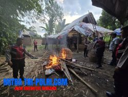 Polres Mojokerto Tndak Tegas Bongkar Perjudian Arena Sabung Ayam