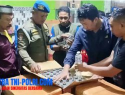 3.820 Botol, Gudang Miras di Gending Probolinggo Digerebek
