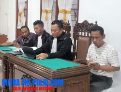 Tersangka Kasus Pemerasan Cabut BAP, Pengacara Pembela Hukum dan Keadilan Sugiyono, SE., SH., MH Minta Skors Sidang di PN Kendal
