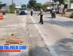 Diduga Laka Tabrak Lari di Sukodadi Lamongan Sopir Truk Menabrak Pengendara Motor Hingga Tewas