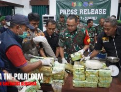 Sebuah Tong yang Terombang ambing di laut Positif Bungkusan 35 Kg di Masalembu Positif Sabu