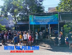 Semangat Berkurban di Hari Raya Idul Adha: Mushola Dukuh Kupang Surabaya Sembelih 4 Sapi dan 9 Domba
