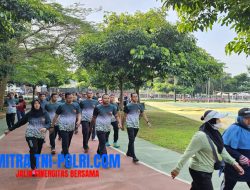Prajurit dan ASN Kodim 0808/Blitar Laksanakan Olahraga di Sport Center,Upaya Menjaga Kebugaran Tubuh