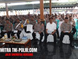 Binrohtal Gabungan Polda Papua Tengah dan Polres Nabire Perkuat Iman serta Soliditas Personel
