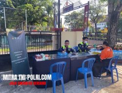 Polres Sumbawa Gelar Bakti Kesehatan Gratis untuk Pengemudi Ojek Online