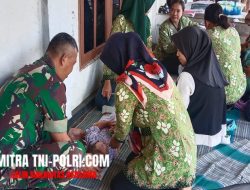 Babinsa Pohgajih Dampingi Posyandu, Wujudkan Tumbuh Kembang Balita Optimal Dan Cegah Stunting