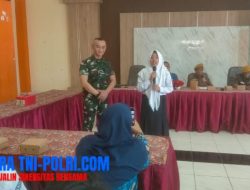 Koramil 0830/19 Karangpilang Berikan Materi Wasbang kepada Siswa Siswi SMP