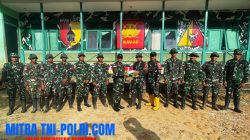 Dansatgas Yonkav 3/AC Laksanakan Kunjungan Kerja, Ke Jajaran Pos Satgas Guna Pelihara Moril Anggota