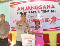 Jelang Hari Bhayangkara ke-79, Polda Papua Tengah Gelar Anjangsana dan Kunjungan ke Warakawuri.