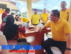 Polda Papua Tengah Tunjukkan Kepedulian Lewat Donor Darah dan Peringatan Pahlawan