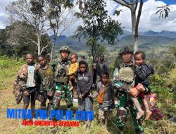 Tenda Kasih di Tanah Eronggobak: Satgas TNI Jadi Pelindung di Tengah Ketakutan