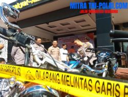 Kerahkan 435 Personel Jelang Malam Satu Suro, Polres Trenggalek Amankan 21 Motor dengan Knalpot Brong
