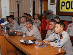 Audit Kinerja Tahap I TA 2025 Resmi Ditutup, Polres Nabire Jadi Tuan Rumah Taklimat Akhir