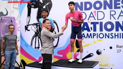 Hari Pertama Kejurnas Balap Sepeda 2025 di Banyuwangi, Pembalap Jawa Timur Raih Juara ITT