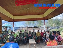 Doa dari Tengah Sunyi: Ibadah di Tengah Ancaman, Harapan di Pos Satgas TNI Eromaga