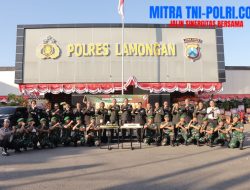 Dandim 0812 Lamongan Beri Kejutan Spesial untuk Kapolres Lamongan di HUT Bhayangkara ke-79