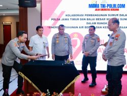 Kolaborasi Polda Jatim dan BBWS Brantas di Hari Bhayangkara ke -79: Bangun Sumur Bor Dukung Efisiensi Air dan Ketahanan Pangan