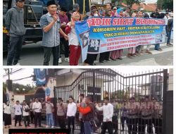 Geruduk DPRD Brebes Ratusan Massa Desak Penindakan Peredaran Obat Daftar G