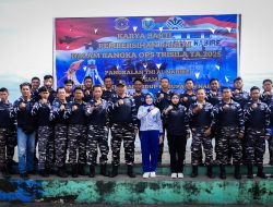 Lanal Nabire Dukung Penuh Operasi Trisila 2025: Jaga Laut dan Bersihkan Pantai untuk Masa Depan