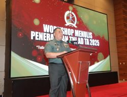 Asah Keterampilan Menulis, Dispenad Gelar Workshop