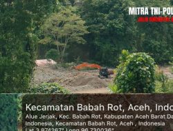 Tambang Emas Ilegal Marak di Aceh Barat Daya, Dugaan Aparat Penegak Hukum Terlibat