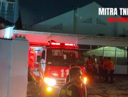 Pabrik Sarang Burung Walet di Surabaya Terbakar Melahap Mess Karyawan di Lantai Tiga
