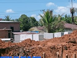 Proyek PT. APG West di Kampar Riau, Ganggu Kenyamanan dan Rumah Warga Rusak