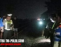 Pemuda Sragen Tertabrak Kereta Saat Melintas di Jalur Gelap Lamongan