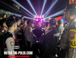 Gegara Lebihi Batas Waktu, Sound Horeg di Wates Kediri Dibubarkan Polisi