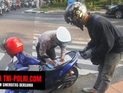 Polrestabes Surabaya Tilang 4727 Pengendara Pada Pekan Pertama Operasi Patuh Semeru 2025.