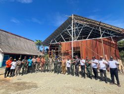 TMMD ke-125 di Kampung Manunggal Jaya, Makimi: Progres Capai 85 Persen, TNI Optimistis Rampung Tepat Waktu