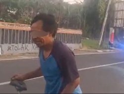 Dugaan Pelaku Begal Payudara di Frontage A. Yani Surabaya Tertangkap